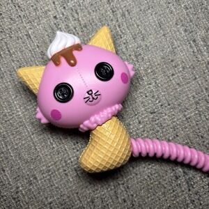 Lalaloopsy Doll Scoops Ice Cream Waffle Cone Pet Cat Replacement Kitty‎ Toy Pink